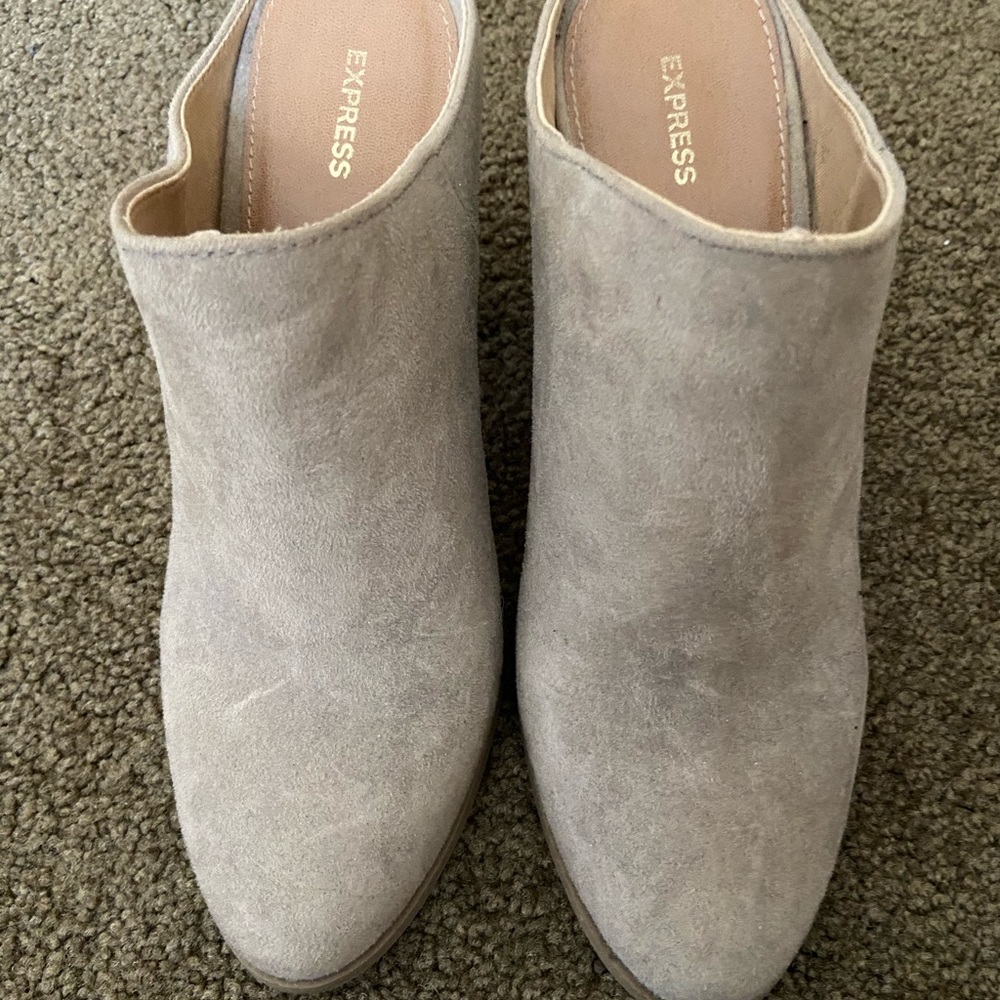 Express slip on mules